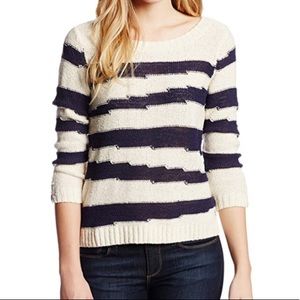 Lucky Brand Atwater Intarsia Stripe Sweater